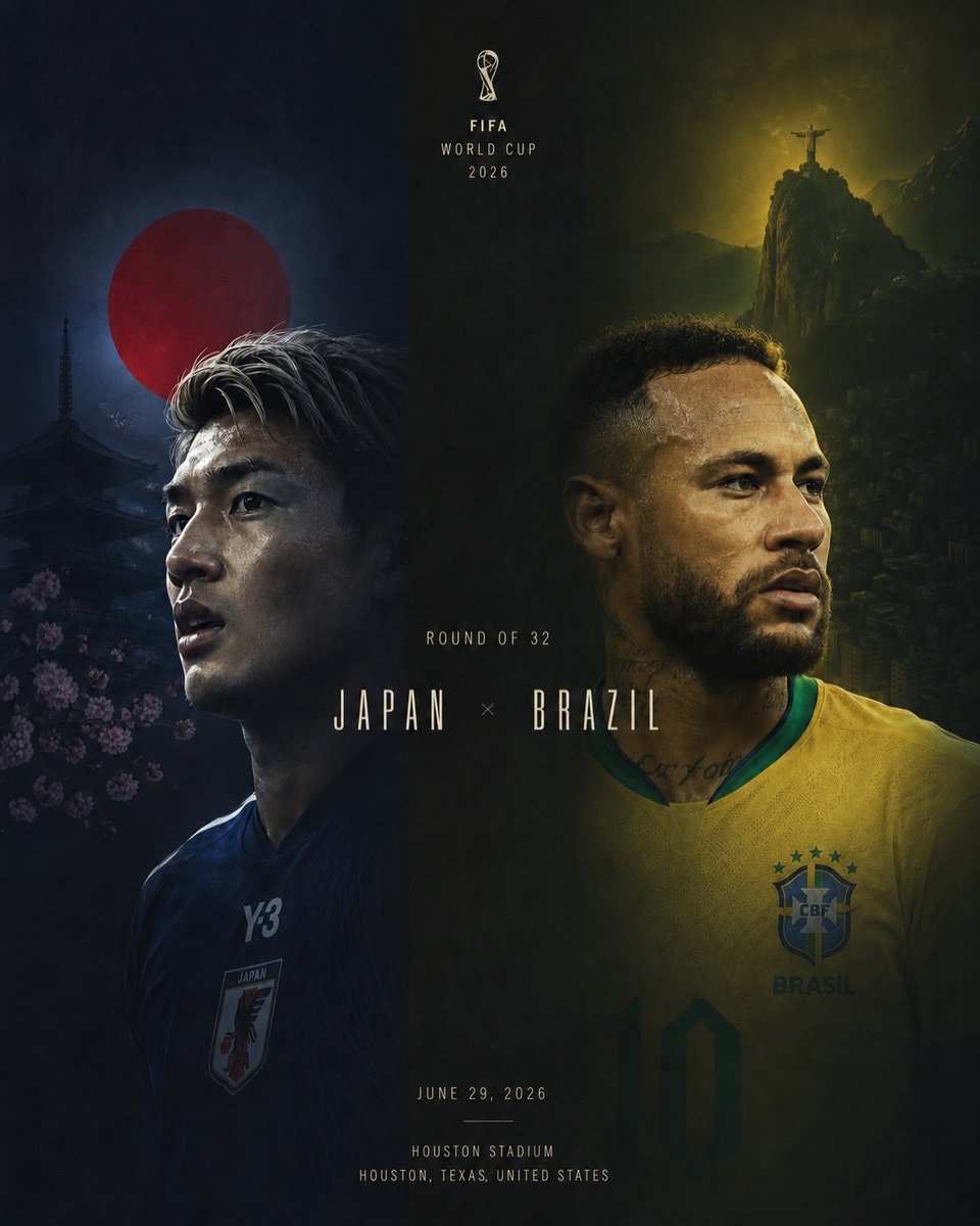 Japan vs Brazil World Cup 2026 Round of 32