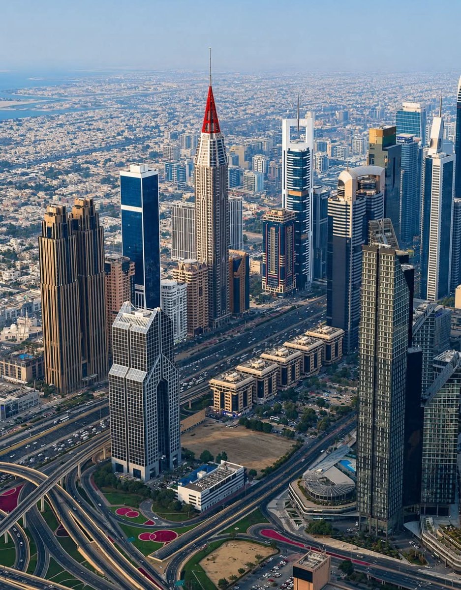 Dubai United Arab Emirates cityscape