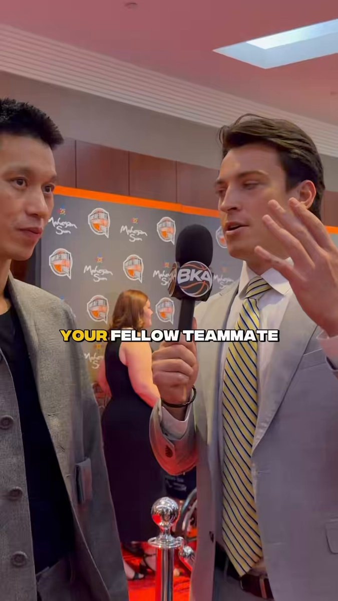 Jeremy Lin on Amar'e Stoudemire HOF