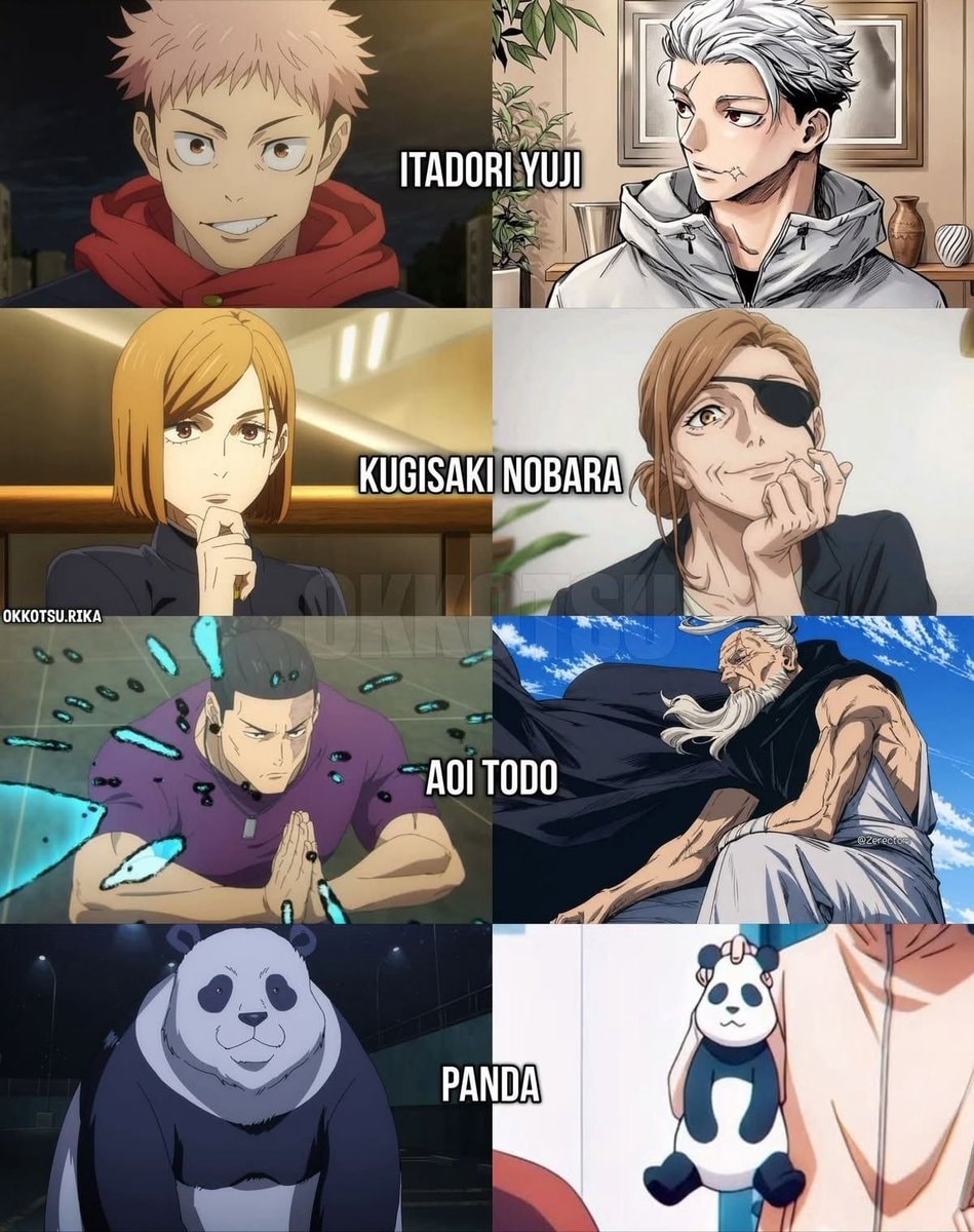 anime characters 68 years later