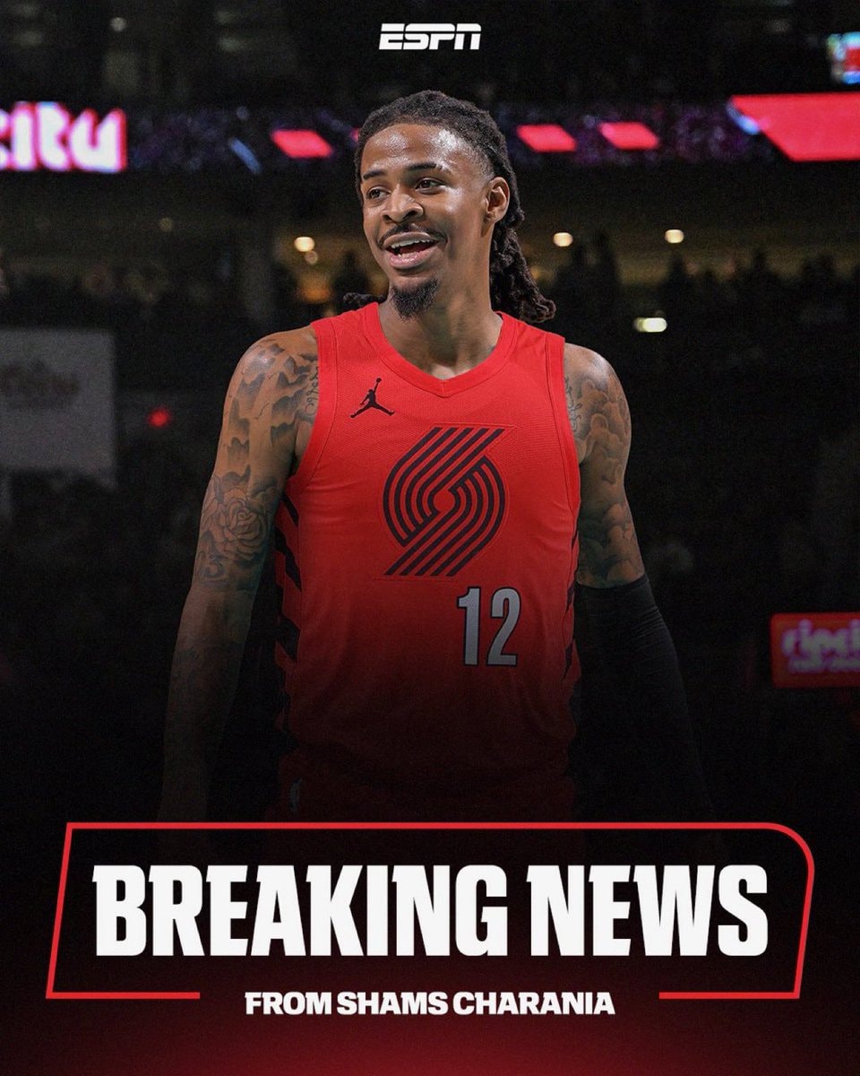 Ja Morant Portland Trail Blazers trade Ja Morant Portland Trail Blazers trade