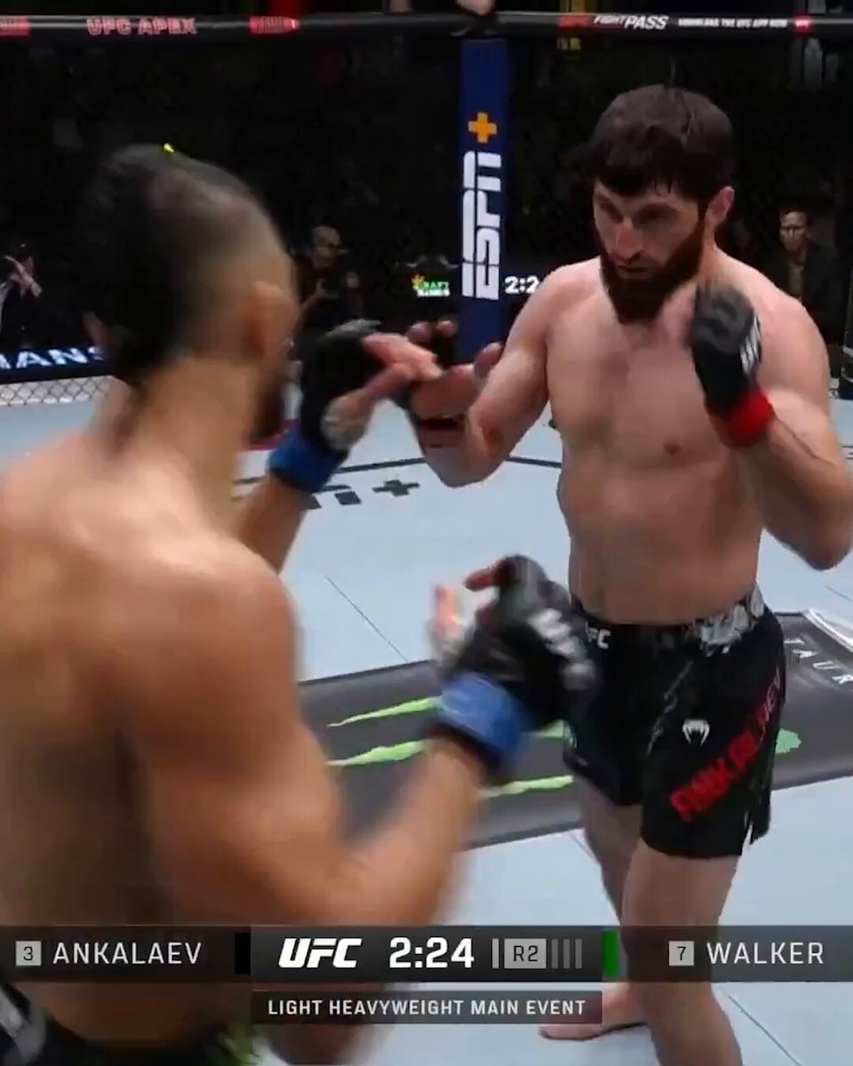 Ankalaev KO Walker UFC