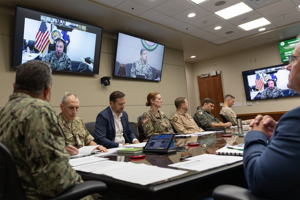 CENTCOM Strait of Hormuz briefing