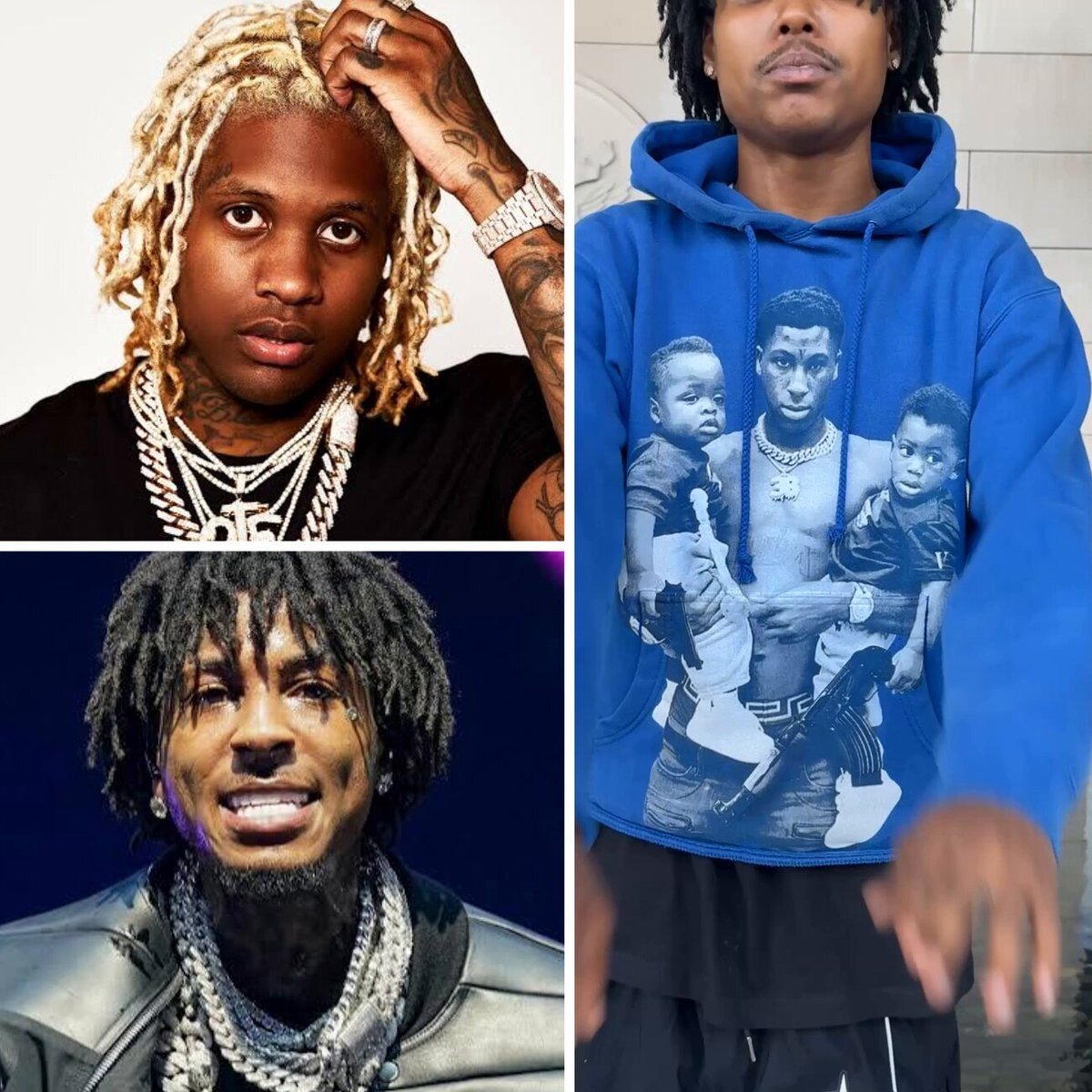 NBA YoungBoy fan supports Lil Durk