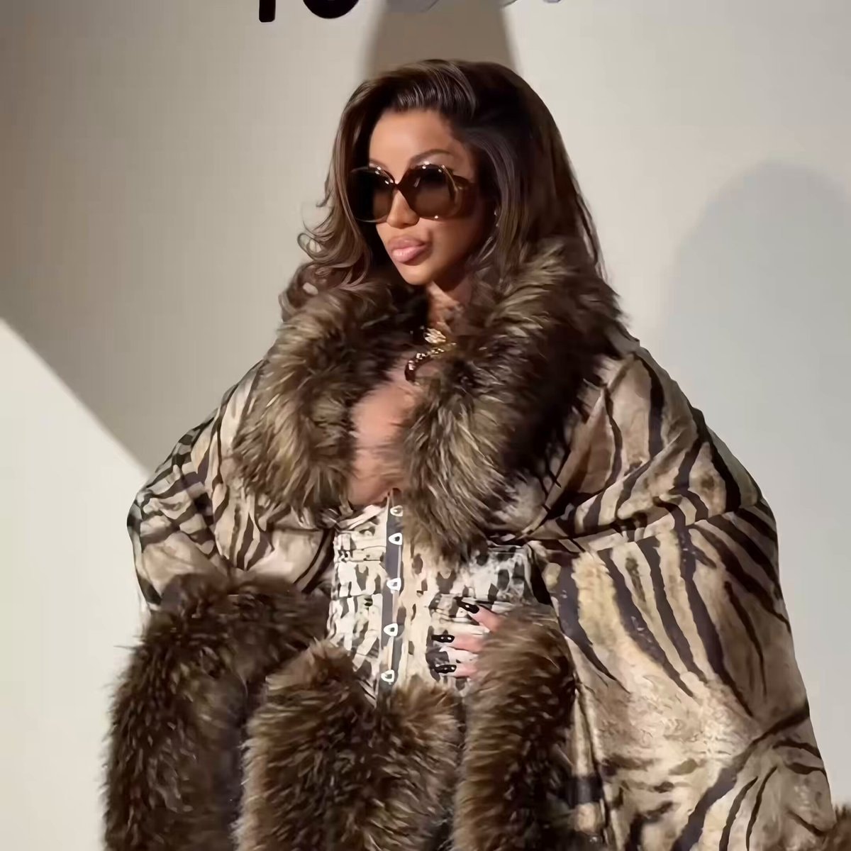Cardi B Roberto Cavalli Milan
