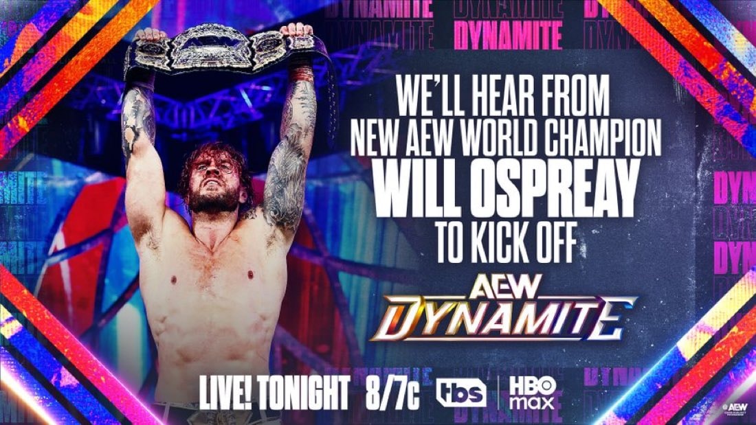 Will Ospreay AEW World Champion