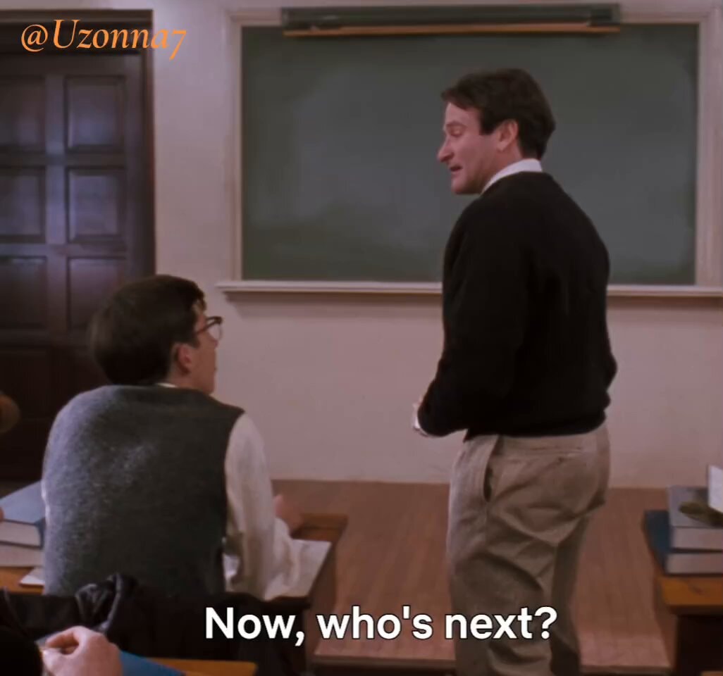 Robin Williams Dead Poets Society tribute