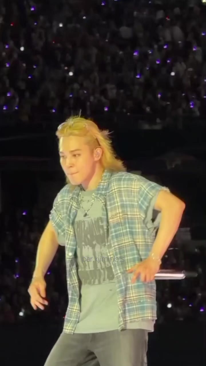Jimin stage presence