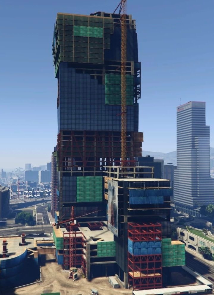GTA 5 skyscraper completion NoPixel V (photo 1 of 2)