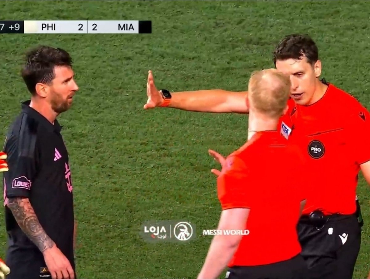 Messi Inter Miami vs PHI moment