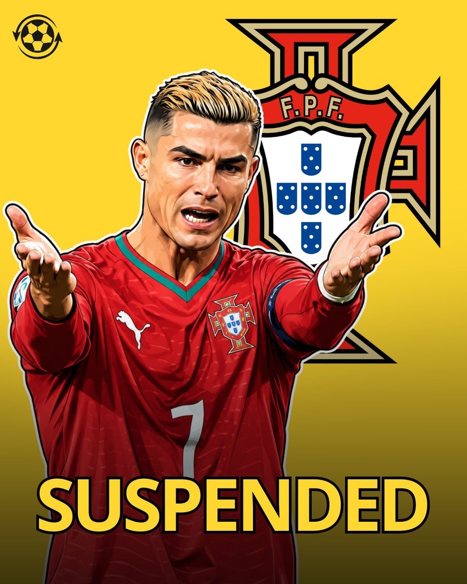 Cristiano Ronaldo suspension Cristiano Ronaldo suspension