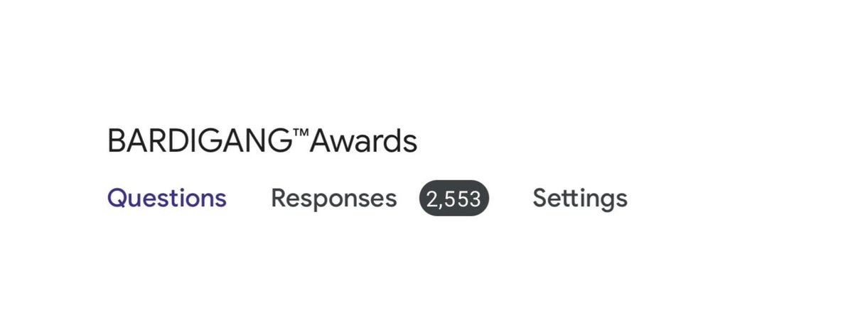 Bardigang Awards voting closes