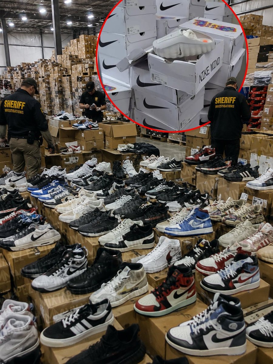 $10 Million fake Nike Adidas seizure