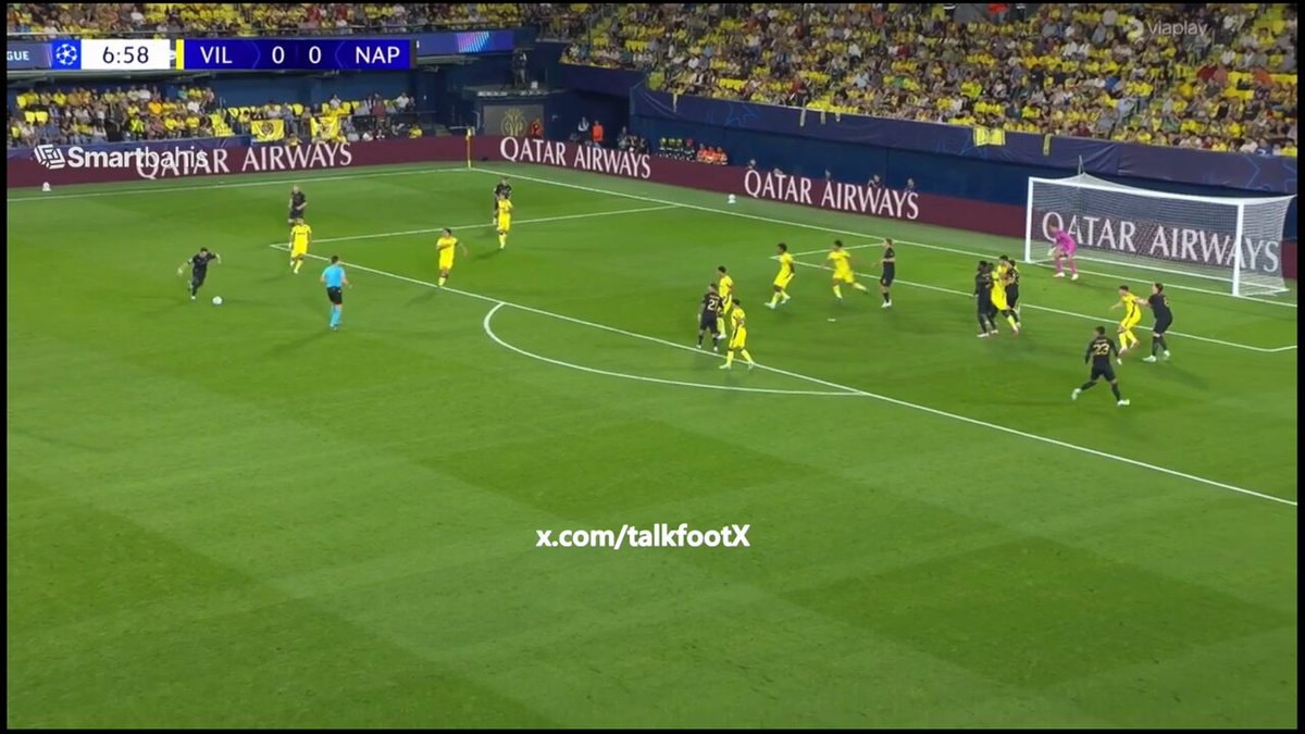 Napoli vs Villarreal Rrahmani Goal