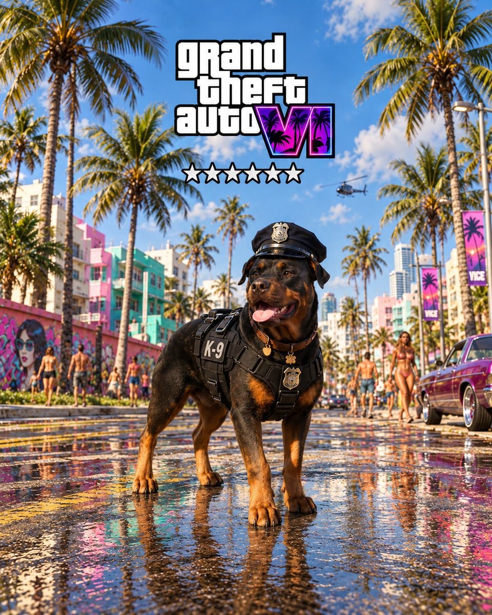 Grand Theft Auto VI Police K-9 units