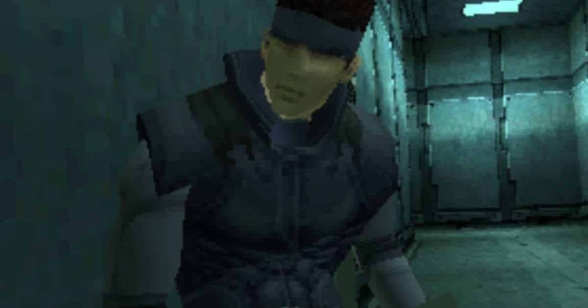 Snake Metal Gear Solid PlayStation 1