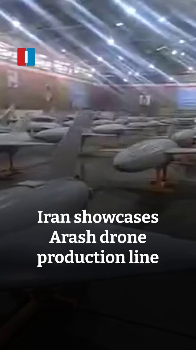 Iran Arash drone production line