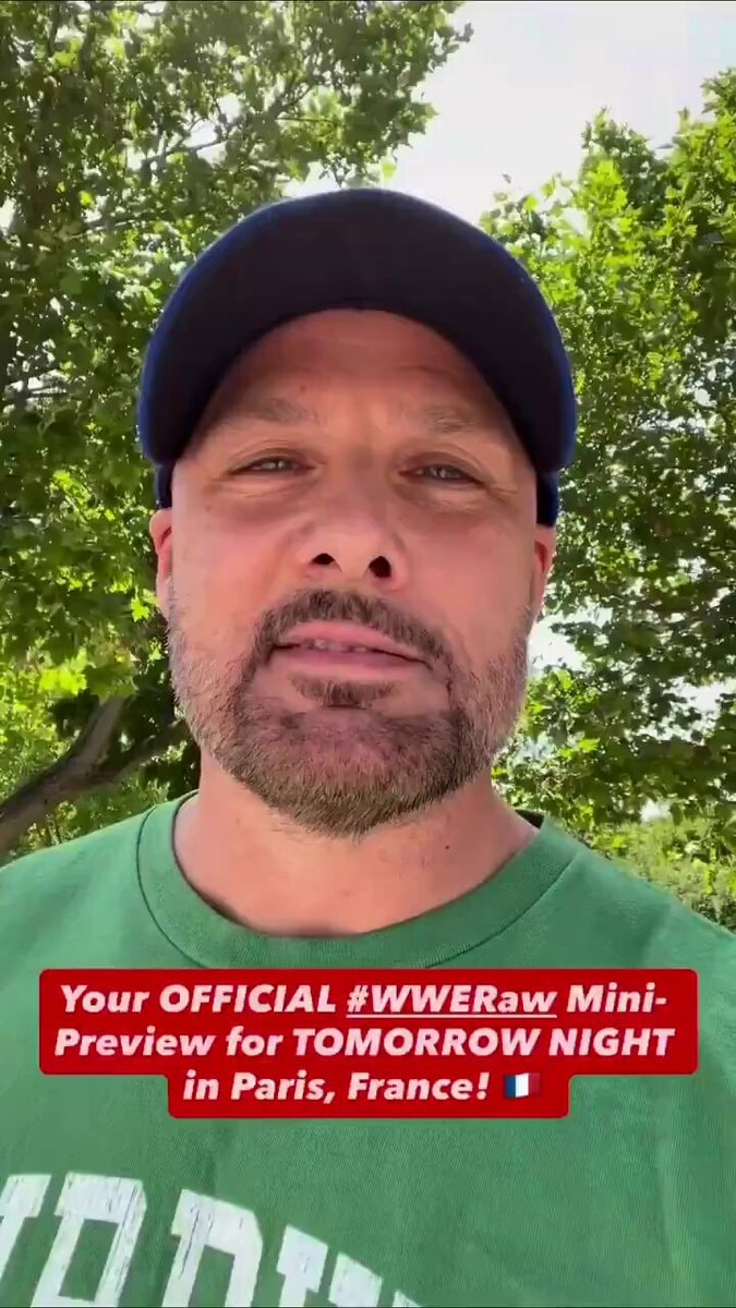 WWE Raw card
