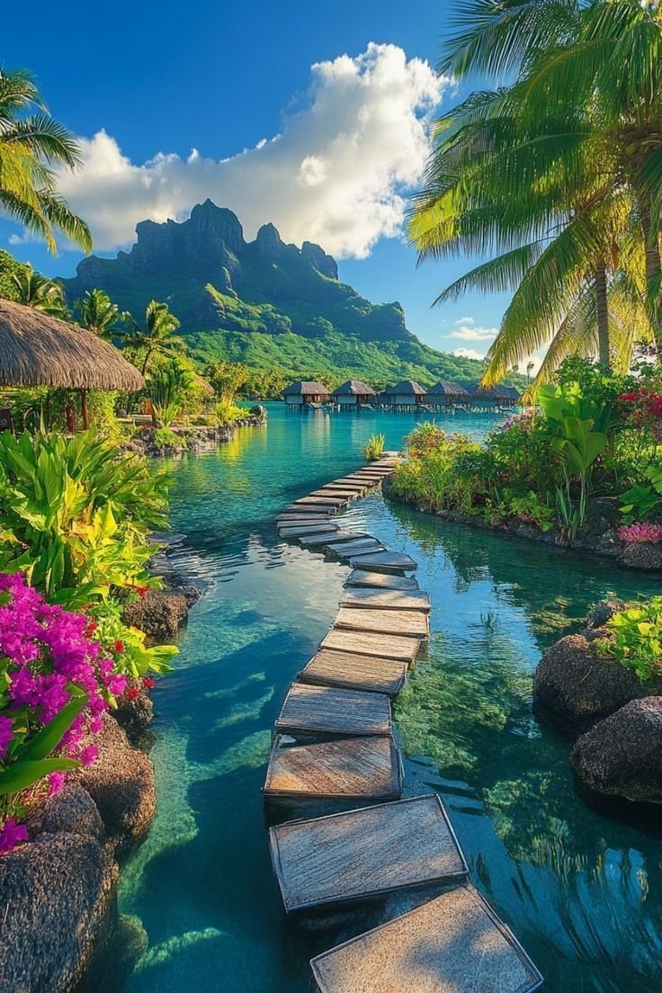 Bora Bora tropical landscape (photo 3 of 4)