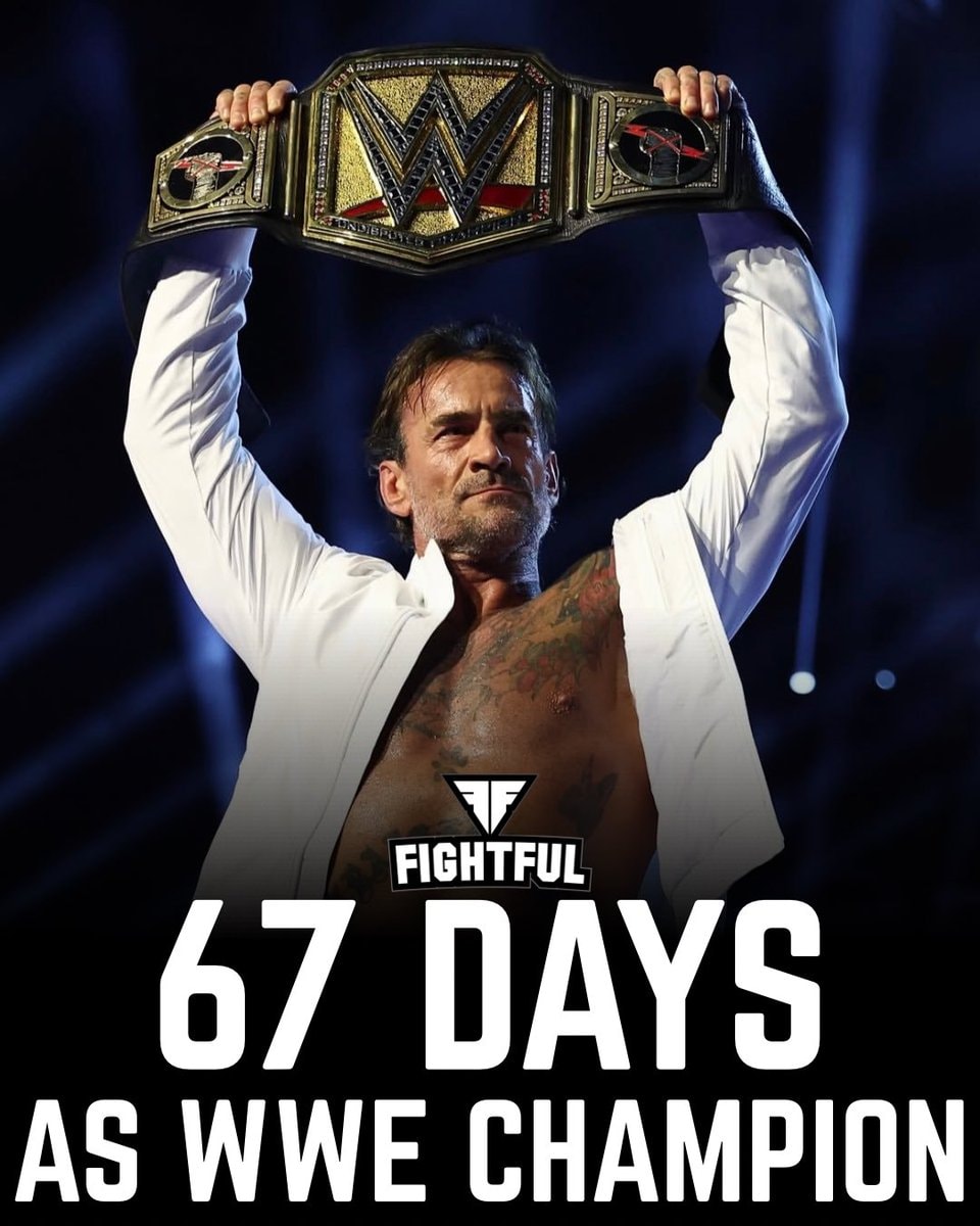 CM Punk WWE Champion reign