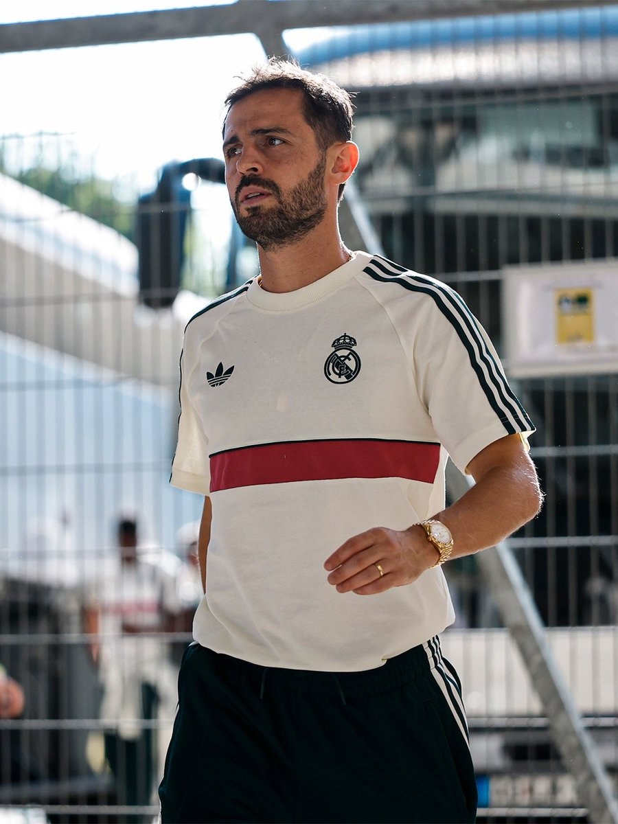 Bernardo Silva arrives for Real Madrid Bernardo Silva arrives for Real Madrid
