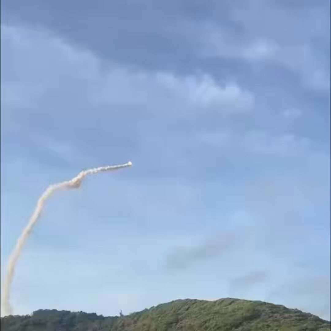 NCSIST rocket test failure