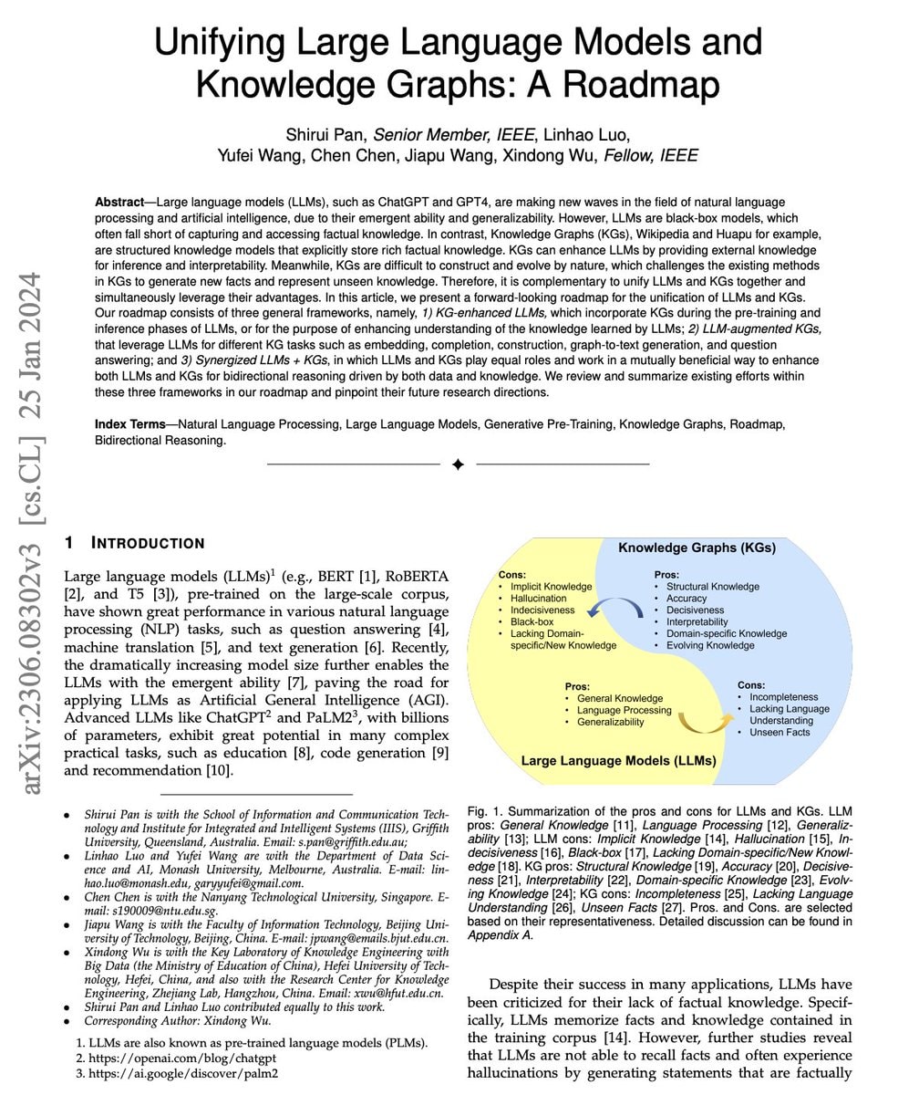 Unifying Large Language Models and Knowledge Graphs Unifying Large Language Models and Knowledge Graphs