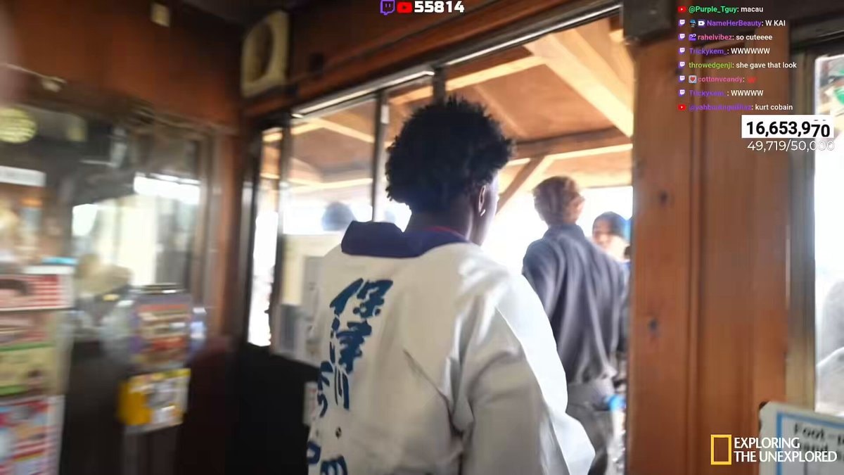 Kai Cenat Tokyo tour reaction