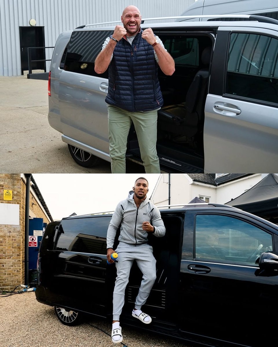 Tyson Fury Anthony Joshua London Tyson Fury Anthony Joshua London