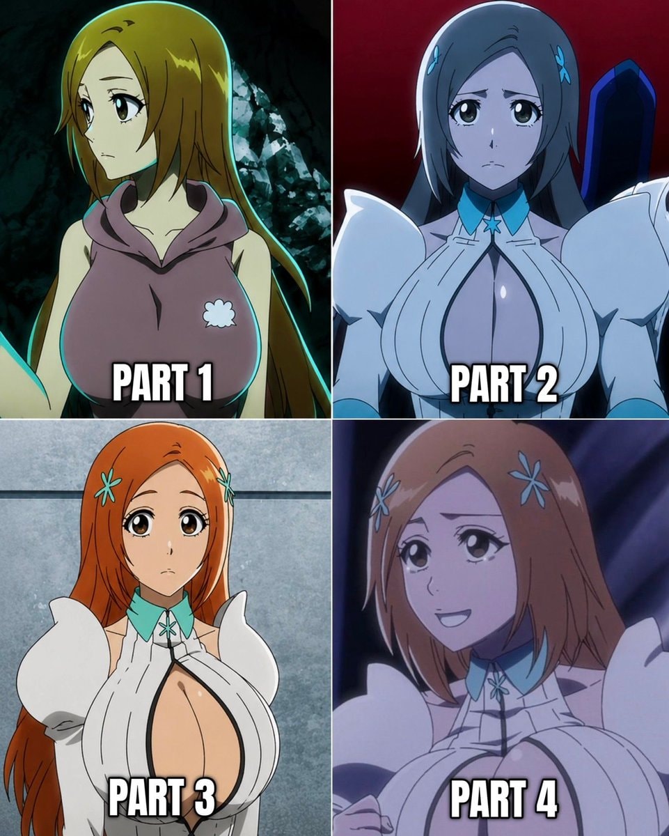TYBW Orihime evolution