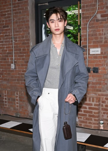 Thomas Teetut at New York Fashion Week