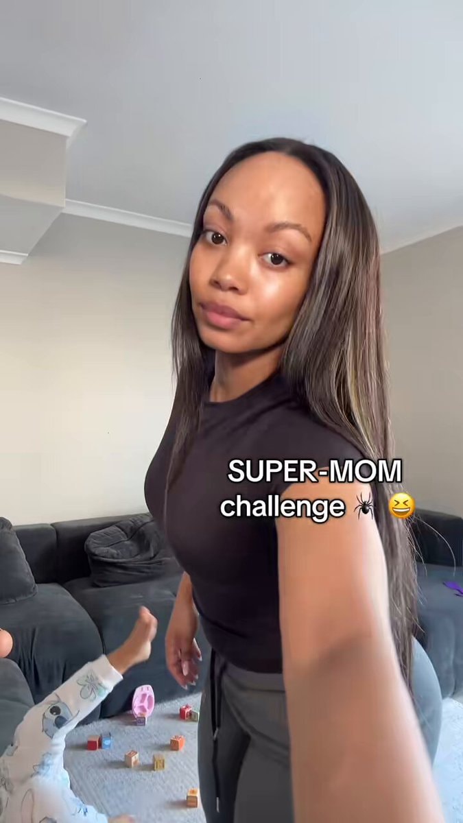 Super-mom challenge moment Super-mom challenge moment