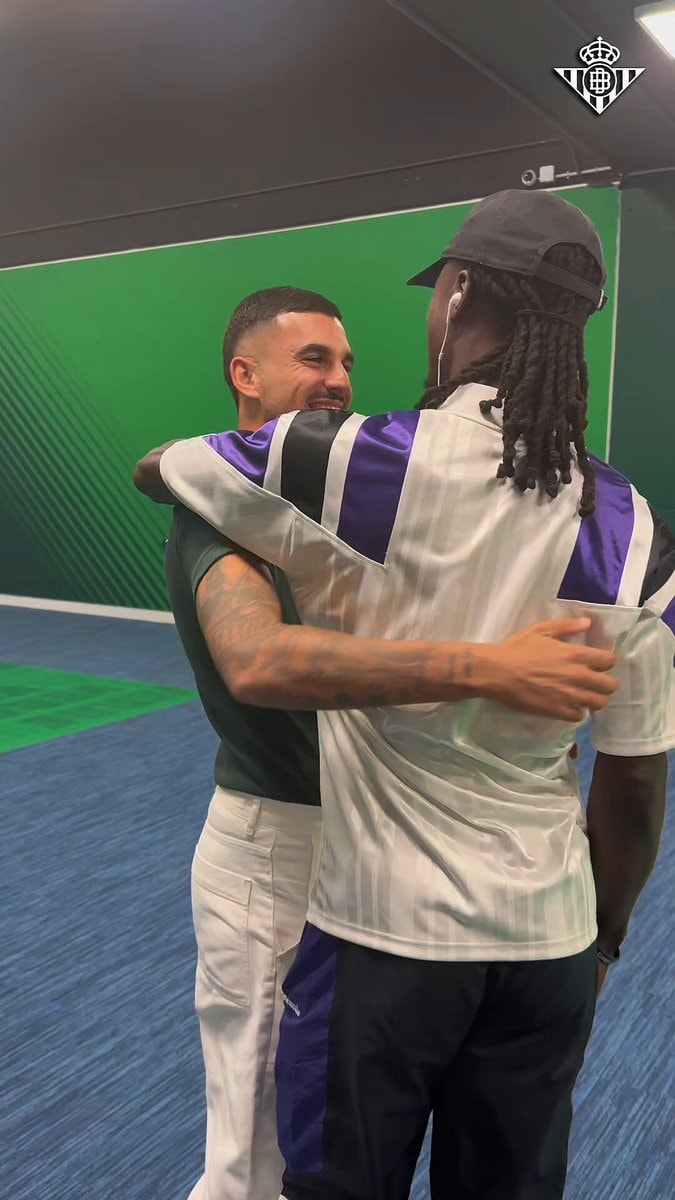 Dani Ceballos and Eduardo Camavinga reunion