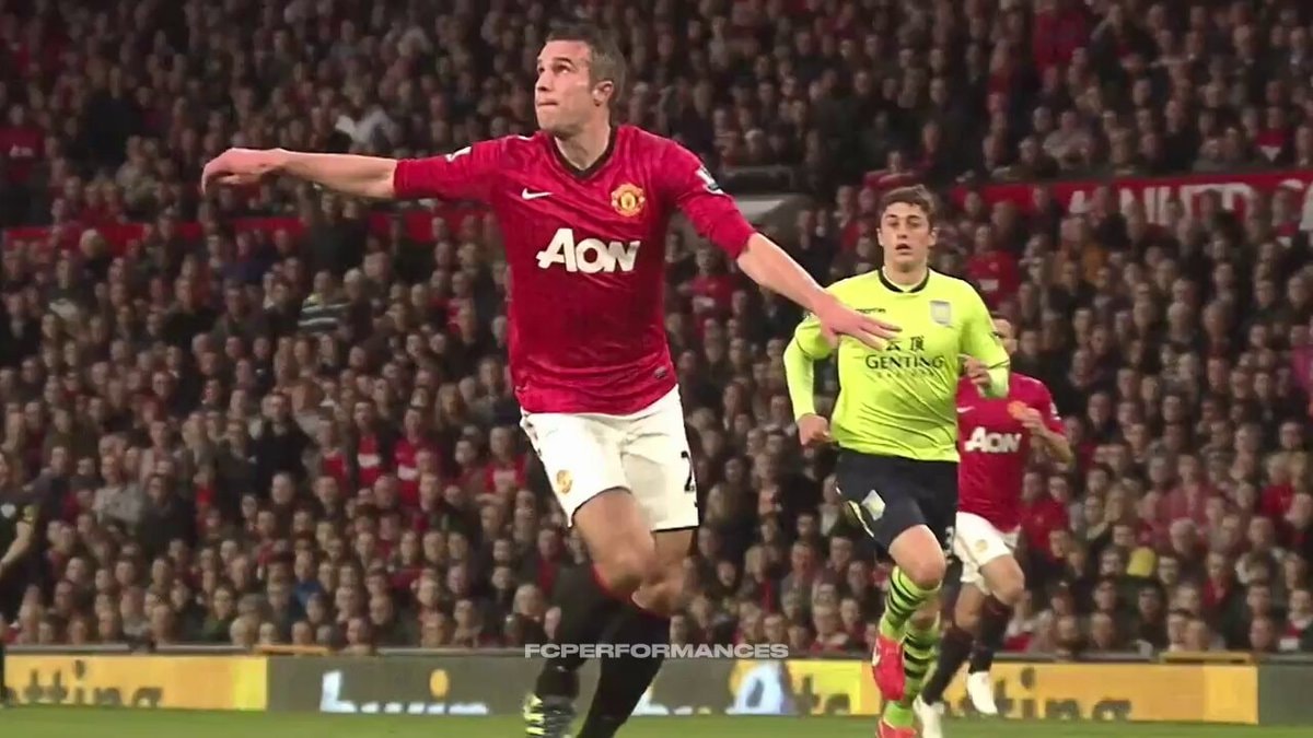 Robin Van Persie First Half Hat Trick 2012/13
