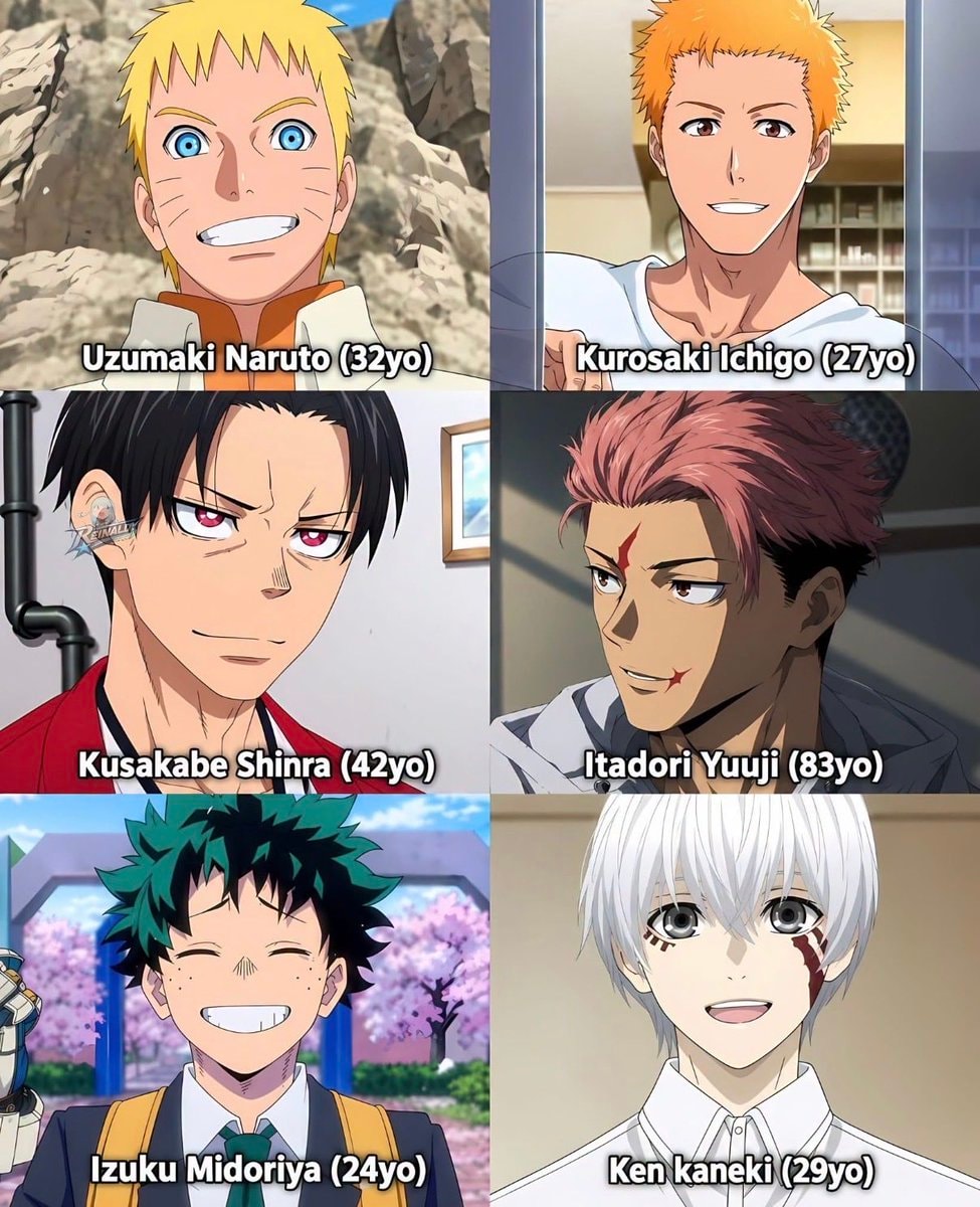 Timeskip Protagonist Haircuts