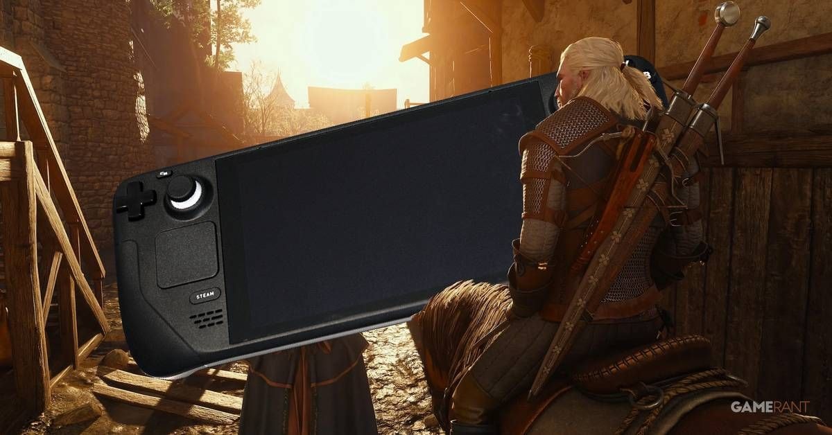 Witcher 3 Remastered Steam Deck gameplay