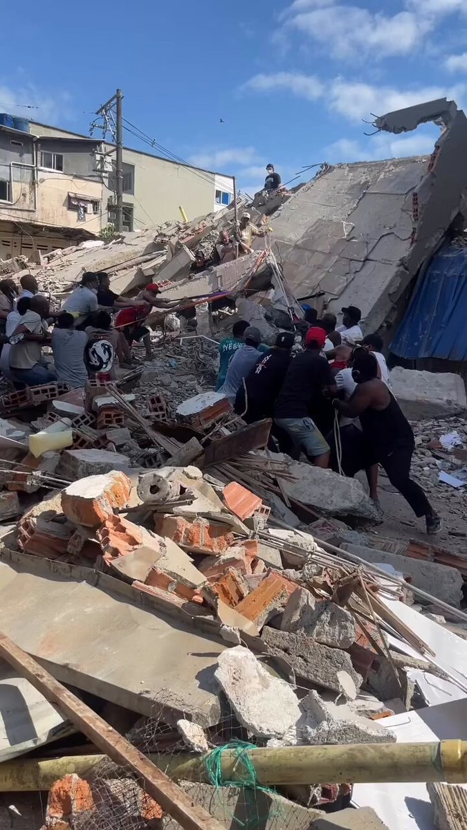 Colombia earthquake rescue