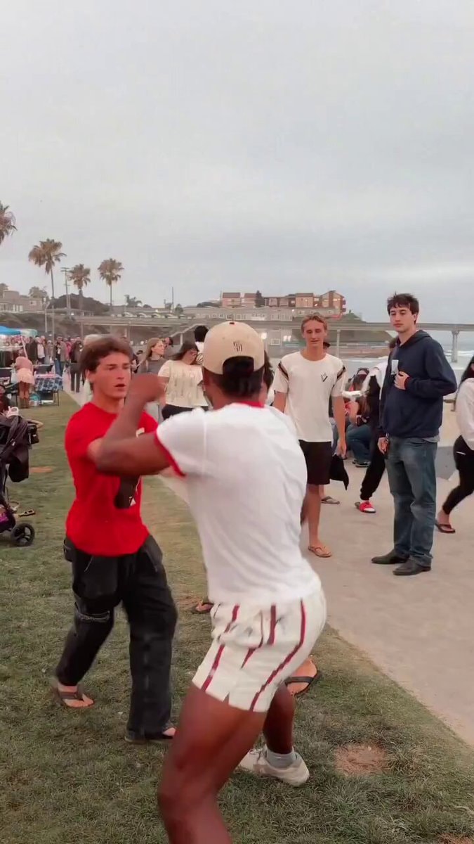 Sweet Chin Music beach moment