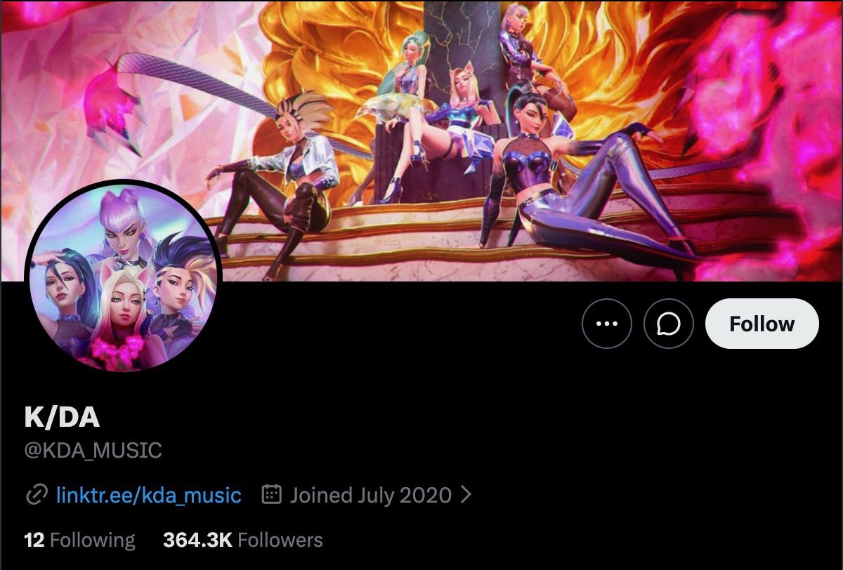 K/DA Instagram wipe