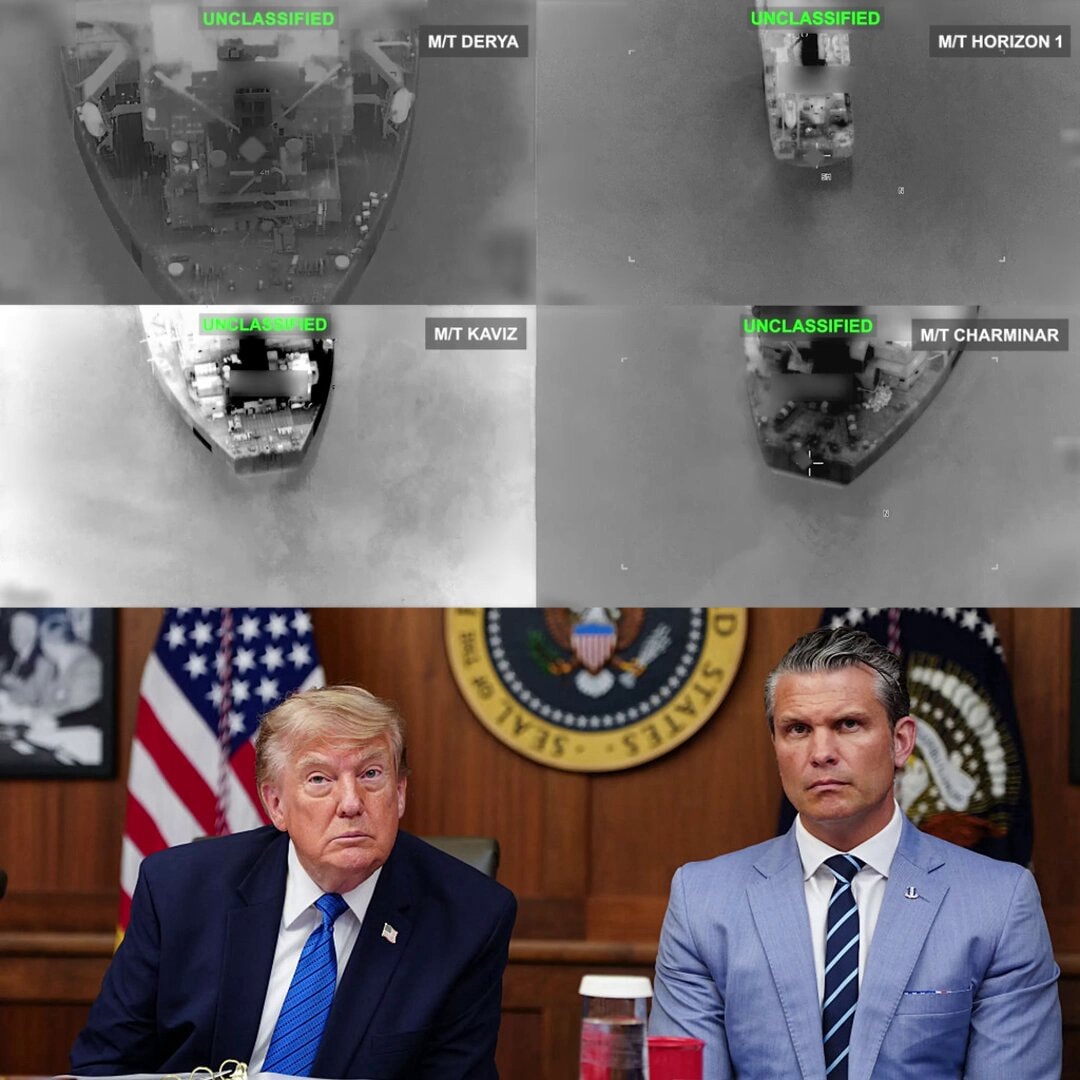 CENTCOM destroys five Iranian oil tankers CENTCOM destroys five Iranian oil tankers