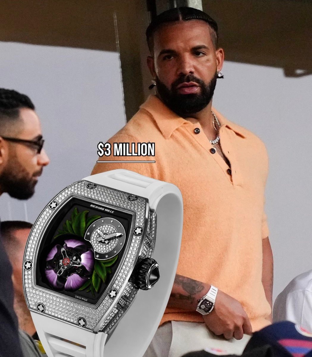 Drake Richard Mille Le Fleur $3 million