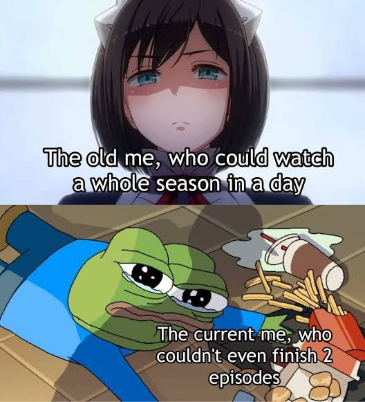 Anime meme relatable