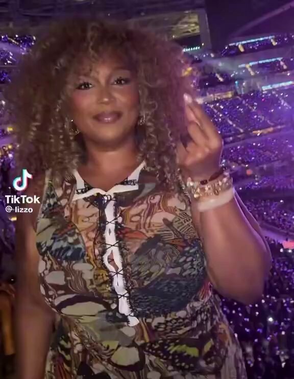 Lizzo at BTS SoFi Stadium