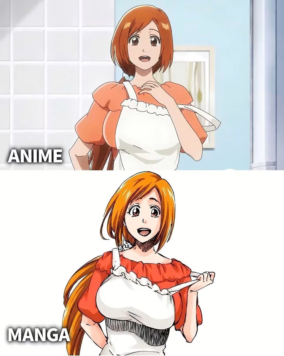 Bleach anime vs manga comparison
