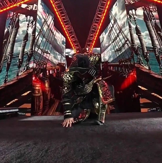 Will Ospreay Assassin's Creed entrance at AEW All Out (photo 2 of 2)