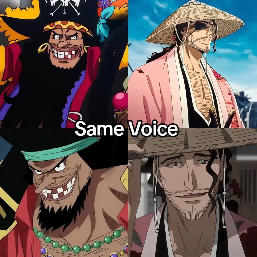 anime characters same voice collage (photo 2 of 4)
