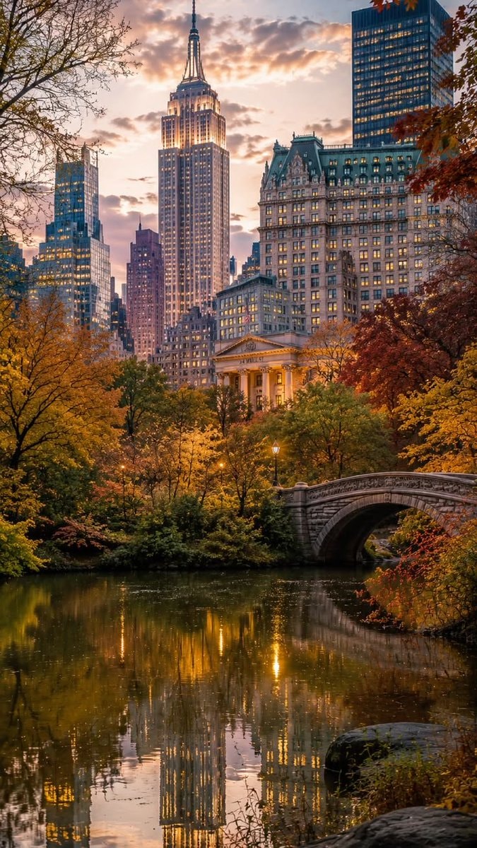 New York City park view