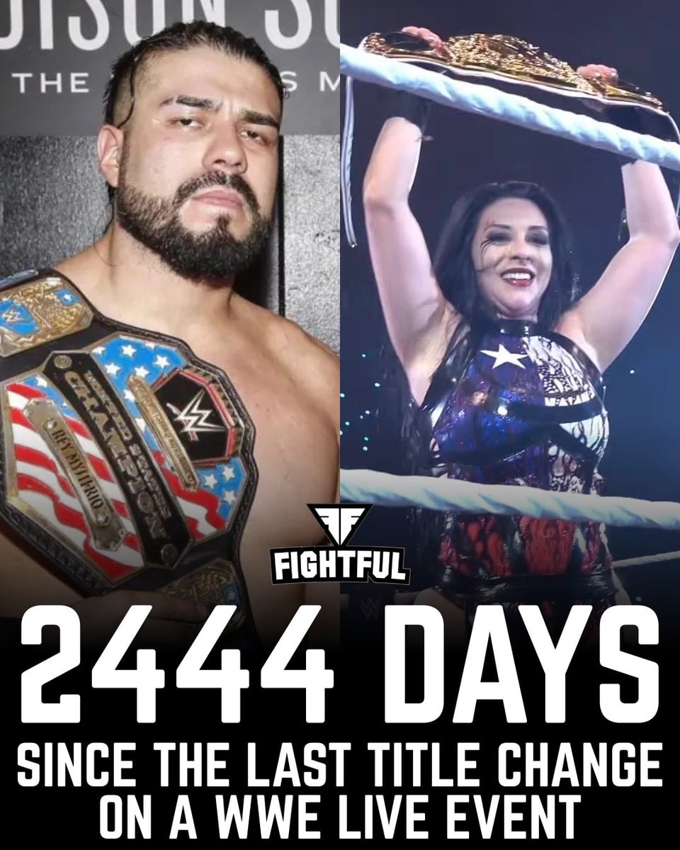 Andrade Rey Mysterio MSG title change