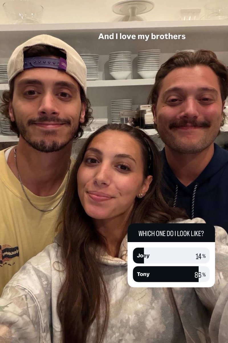 Antonio Cipriano with his siblings