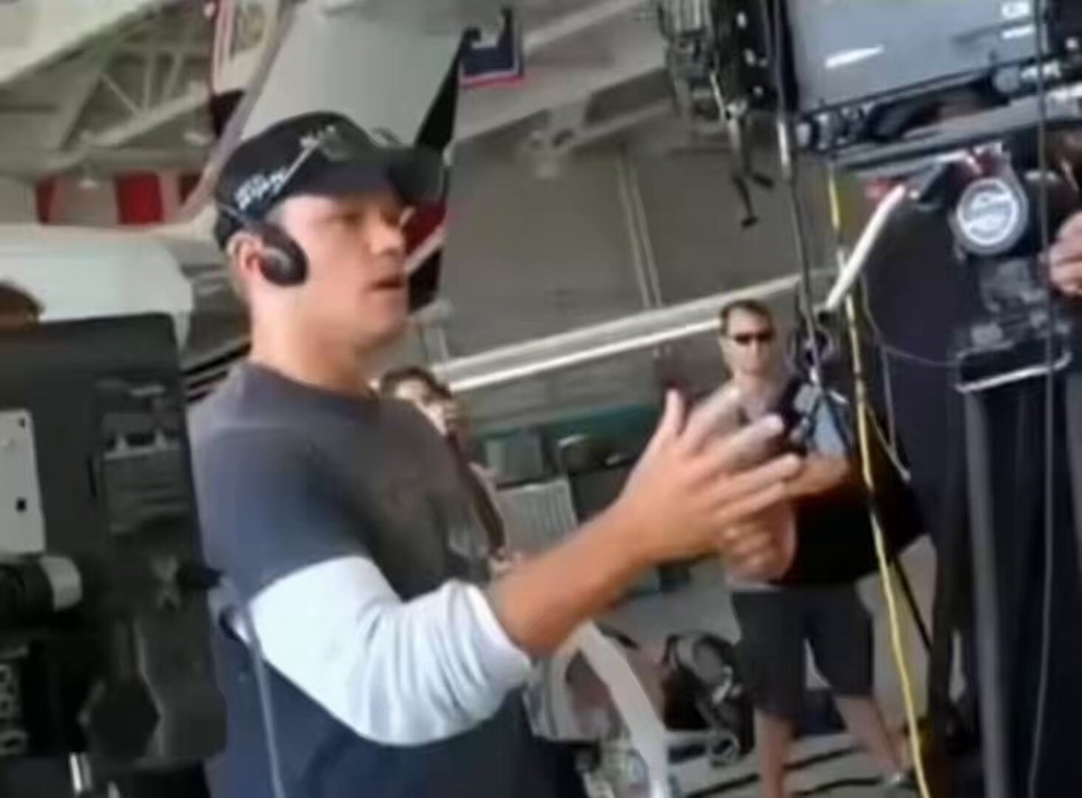 Matt Damon Entourage set moment